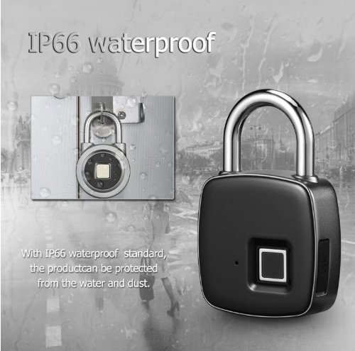 Fingerprint padlock 2.0