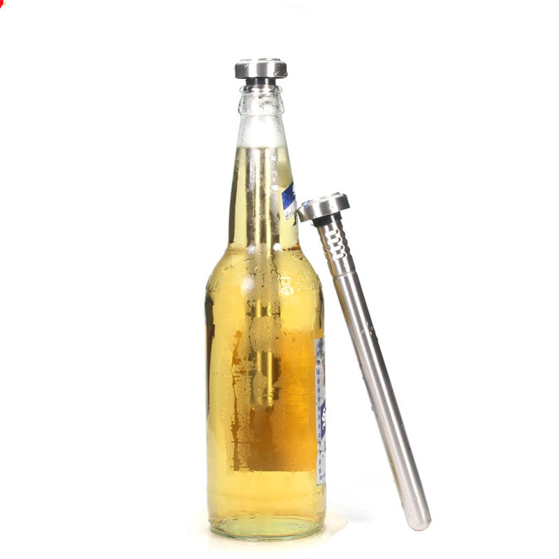 Stainless Steel Fast Ice Wine Cooler Beer Popsicle Portable Cooling Stick