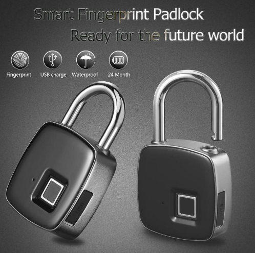 Fingerprint padlock 2.0