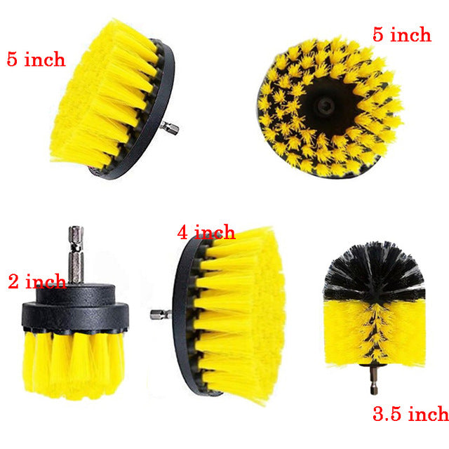 Clean Kitchen Floor, Multifunctional Electric Drill Brush For Automobile Tires