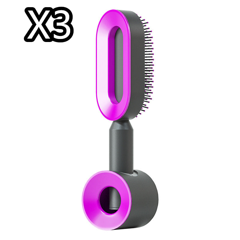 Self Cleaning Hair Brush For Women